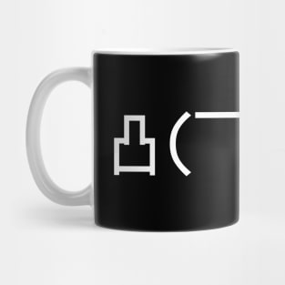 Angry Japanese Emoticon Kaomoji Mug